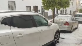 VIDEO O furtună severă de grindină a avut loc în Spania. Străzile au fost inundate de bucăți de gheață